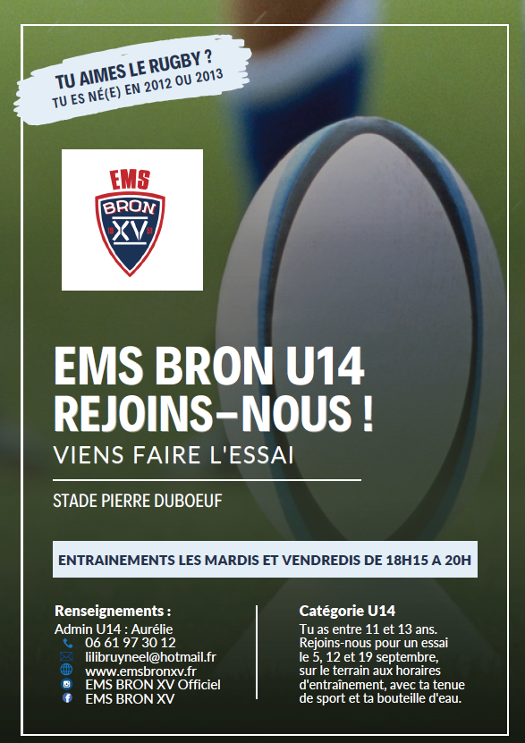 Rejoins-nous U14